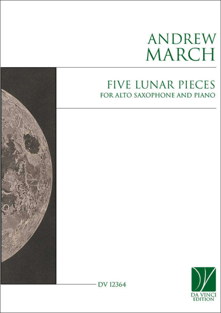 Five Lunar Pieces, for Alto Saxophone and Piano